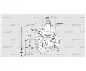 VAR 100F05-1 (86054070) Стабилизатор давления Kromschroder