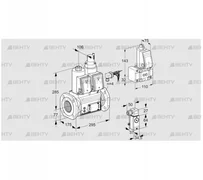 VCS665F05NLWRE/PPB-/PP3P (88207946) Сдвоенный газовый клапан Kromschroder