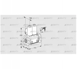 VCS780F05NNKLB/PPPP/PPPP (88204412) Сдвоенный газовый клапан Kromschroder