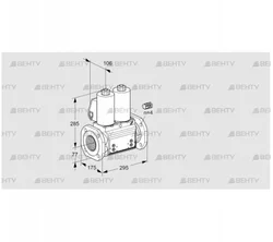 VCS665F05NNWL3B/PPPP/PPPP (88203636) Сдвоенный газовый клапан Kromschroder