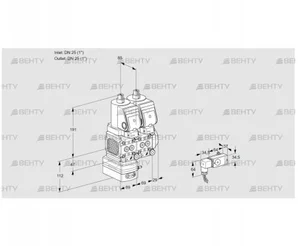 VCD2T25N/25N05FD-50NQSR/3-PP/PPPP (88100578) Регулятор давления Kromschroder