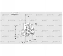 VCS1E15R/15R05NNVWR/MMMM/PPPP (88106739) Сдвоенный газовый клапан Kromschroder