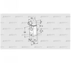 DG 300VC6D-6W (84448952) Датчик-реле давления газа Kromschroder