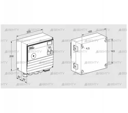 BCU460-3/1LW3GBB1/1 (88612085) Блок управления горением Kromschroder