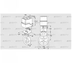 IDR150Z03D100AU/50-03W3E (88303366) Дроссельная заслонка Kromschroder