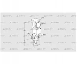 VK 50R10T5A93D (85311030) Газовый клапан с приводом Kromschroder