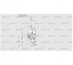 VAD2T-/40N/NQ-100A (88003203) Газовый клапан с регулятором давления Kromschroder