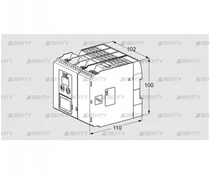 BCU580QC0F1U0D0K0-E (88670193) Блок управления горением Kromschroder