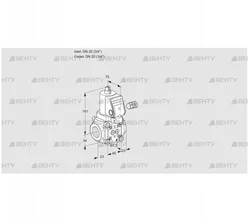 VAN120R/NPGR (88016954) Сбросной газовый клапан Kromschroder