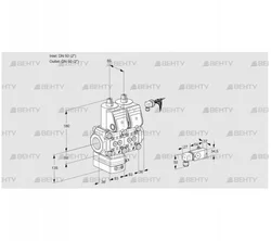 VCD3E50R/50R05D-25NWR/2--3/PPPP (88100011) Регулятор давления Kromschroder