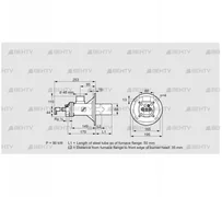 BIOA 65RB-50/35-(37)D (84022511) Газовая горелка Kromschroder