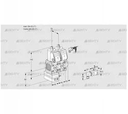 VCD1E25R/25R05FD-50NWR/3-PP/PPPP (88104212) Регулятор давления Kromschroder