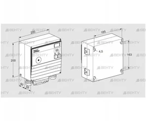 BCU460-3/1W2GBP (88611401) Блок управления горением Kromschroder