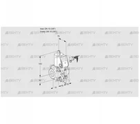 VAS110R/NW (88001261) Газовый клапан Kromschroder