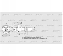 BIC 100RM-200/235-(110)E (84033331) Газовая горелка Kromschroder