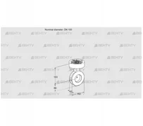 BVGF100W05 (88300047) Дроссельная заслонка Kromschroder