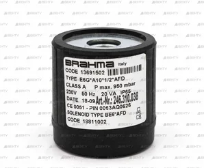 Электромагнитная катушка Brahma BE6*AFD 18811002
