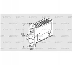 PFU760TK1 (88650210) Блок управления горением Kromschroder