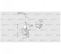 VAS125/-R/NW (88007860) Газовый клапан Kromschroder