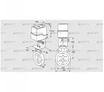 IDR150Z03D100AS/50-30W20TR10 (88302929) Дроссельная заслонка Kromschroder