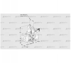 VAS350F/NWGR (88010195) Газовый клапан Kromschroder