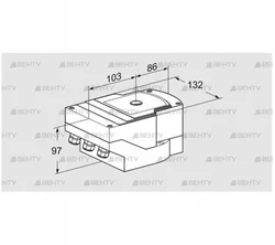 IC20-30W3TR10 (88300068) Сервопривод Kromschroder