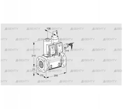 VCS665F05NLWGRB/PPPP/PPPP (88207586) Сдвоенный газовый клапан Kromschroder