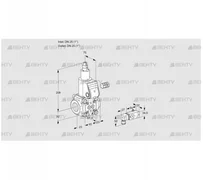 VAS125R/LW (88005207) Газовый клапан Kromschroder