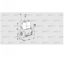 VCS665F05NNWL3E/PPPP/PPPP (88207888) Сдвоенный газовый клапан Kromschroder