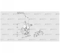 VAS115R/NW (88019451) Газовый клапан Kromschroder