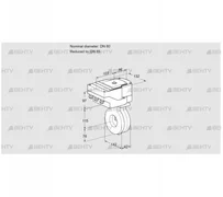 IBA80/65Z05/20-15Q3E (88303120) Дроссельная заслонка Kromschroder