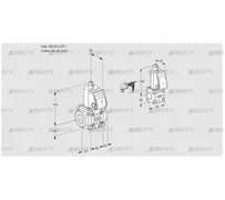 VAS1E20R/20R05NWR/PP/BS (88103355) Газовый клапан Kromschroder