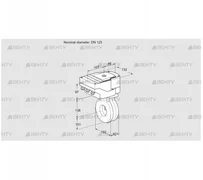 IBA125Z05/20-15W3E (88302217) Дроссельная заслонка Kromschroder