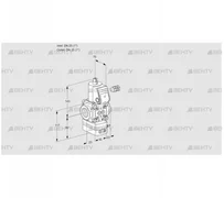 VAG125R/NKAN (88007572) Газовый клапан с регулятором соотношения Kromschroder