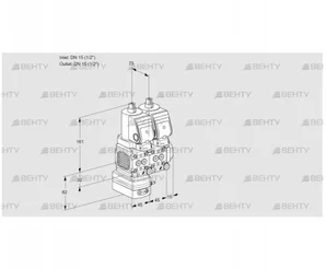 VCD1T15N/15N05FD-50NQSR/PPPP/PPPP (88103054) Регулятор давления Kromschroder