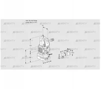 VAG1-/15R/NQBE (88027925) Газовый клапан с регулятором соотношения Kromschroder