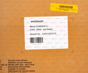 Электродвигатель Weishaupt ECK04/S-2
