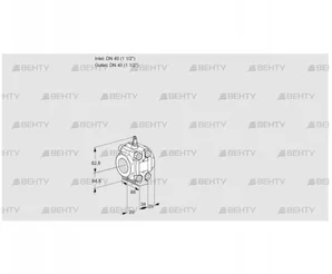 VMO240N05M20 (88015155) Расходомер Kromschroder