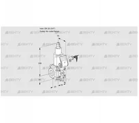 VAS120/-R/LW (88028140) Газовый клапан Kromschroder