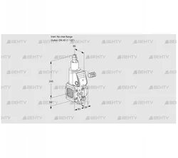 VAS3-/40R/LY (88016311) Газовый клапан Kromschroder