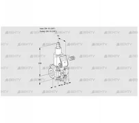 VAS110R/LP (88017839) Газовый клапан Kromschroder