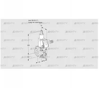 VAS125/-R/LW (88008052) Газовый клапан Kromschroder