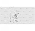 VAD240R/NWSR-50A (88017286) Газовый клапан с регулятором давления Kromschroder