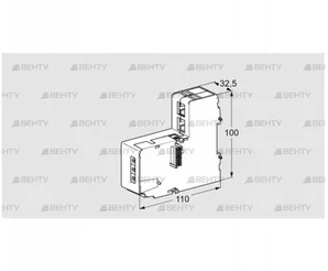 BCM 400S0B2/3-0 BCU400N (74960691) Шина Kromschroder