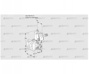 VAS350/-F/NK (88008380) Газовый клапан Kromschroder