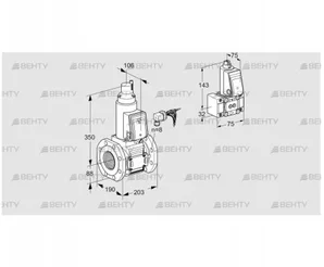 VAS780F05LWE/B-/PM (88206951) Газовый клапан Kromschroder