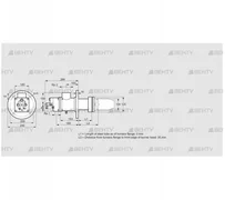 BIC 100RB-0/35-(109)E (84033219) Газовая горелка Kromschroder