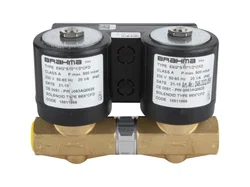 Двойной электромагнитный клапан Brahma GVC10*1/2*S*S 13991920