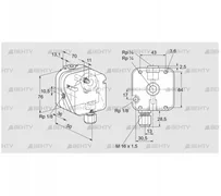 DG 150HG-4 (84447647) Датчик-реле давления газа Kromschroder