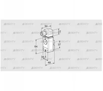 DG 17VC5-6W (84448012) Датчик-реле давления газа Kromschroder